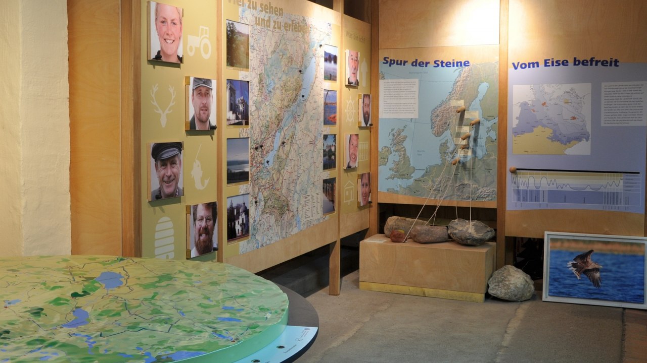 Kleine Ausstellung zum Naturpark // &copy; Archiv Naturpark