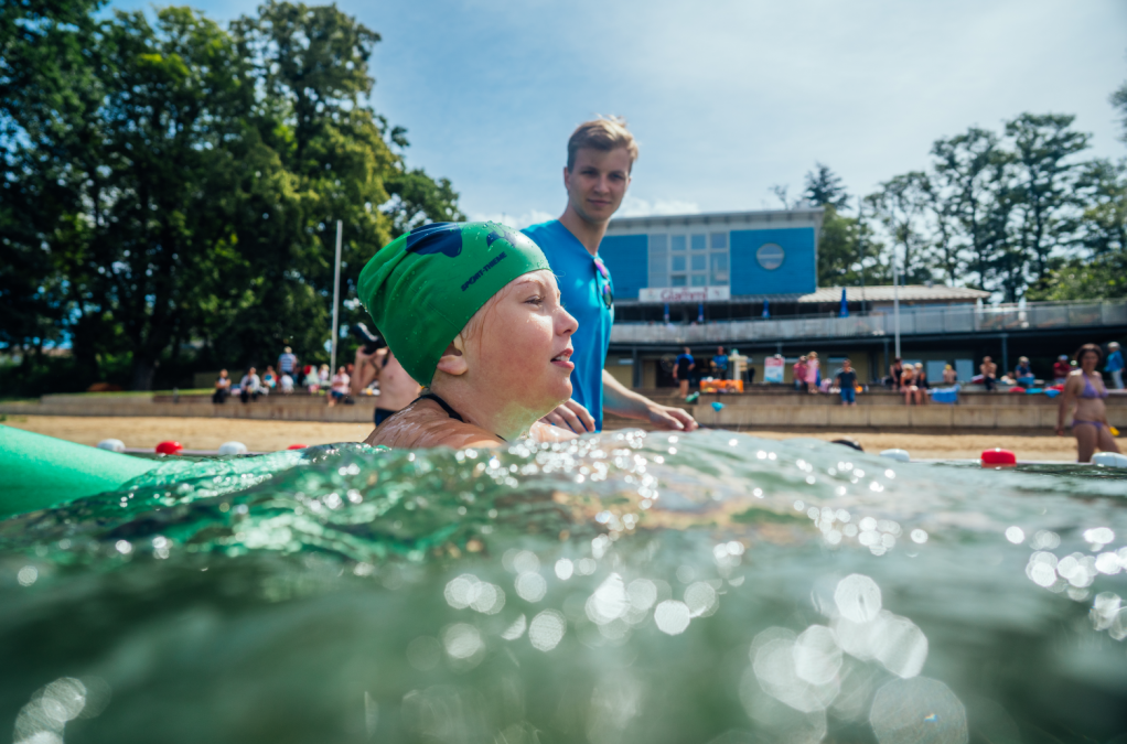 Badeanstalt am Glambecker See, © TMV/ Tiemann & Gänsicke