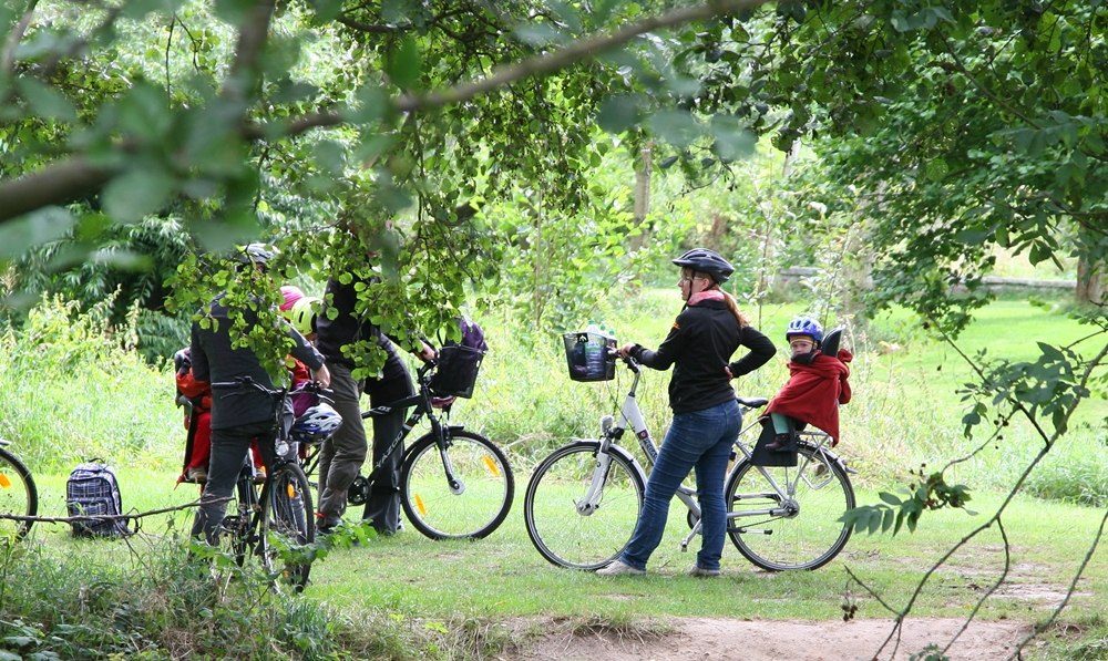 Radeln entlang des Müritz-Radrundweges, © Reinhard Sobiech Radeln entlang des Müritz-Radrundweges, © Reinhard Sobiech