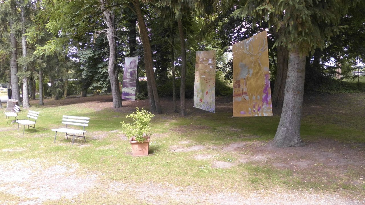 Herrenhaus Friedrichshof - Open Air Ausstellung // &copy; Herrenhaus Friedrichshof