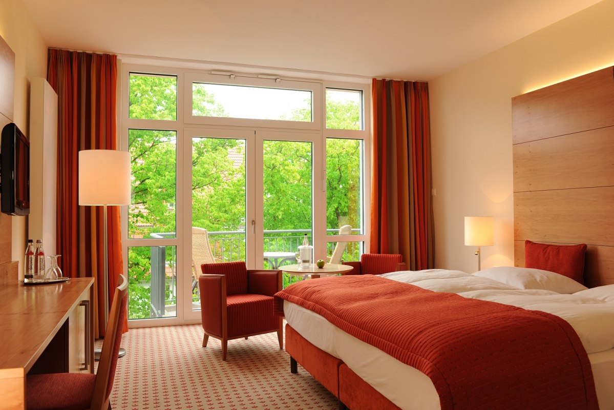 Zimmer im Park-Hotel Hübner // © Hotel Hübner GmbH Zimmer im Park-Hotel Hübner // © Hotel Hübner GmbH