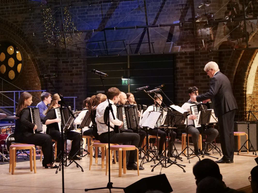 Auch das Akkordeonensemble freut sich wieder auf den Auftritt beim Traditionskonzert "Akkordeons live Nr.33" // © Kon.centus Auch das Akkordeonensemble freut sich wieder auf den Auftritt beim Traditionskonzert "Akkordeons live Nr.33" // © Kon.centus