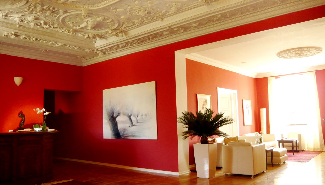 Das Foyer in der bel Etage, © Schloss Spyker Das Foyer in der bel Etage, © Schloss Spyker