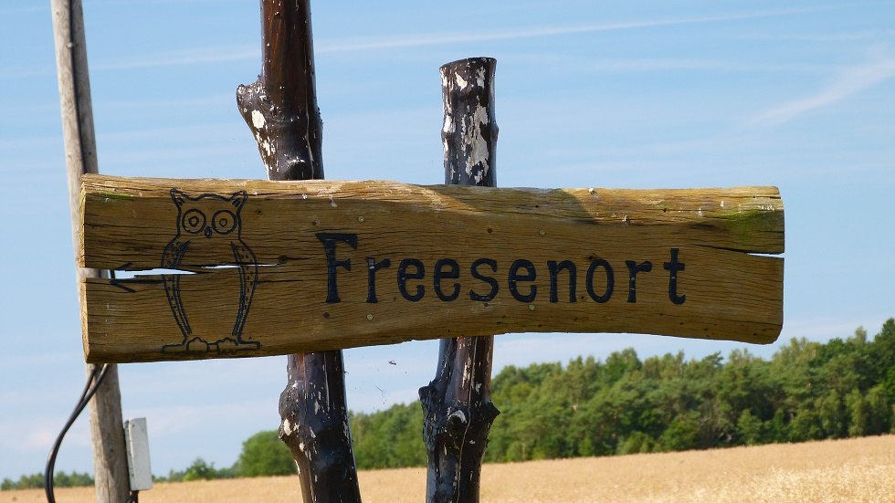Freesenort liegt mitten im Nationalpark "Vorpommersche Boddenlandschaft" // &copy; Ummanz-Information/Bordych