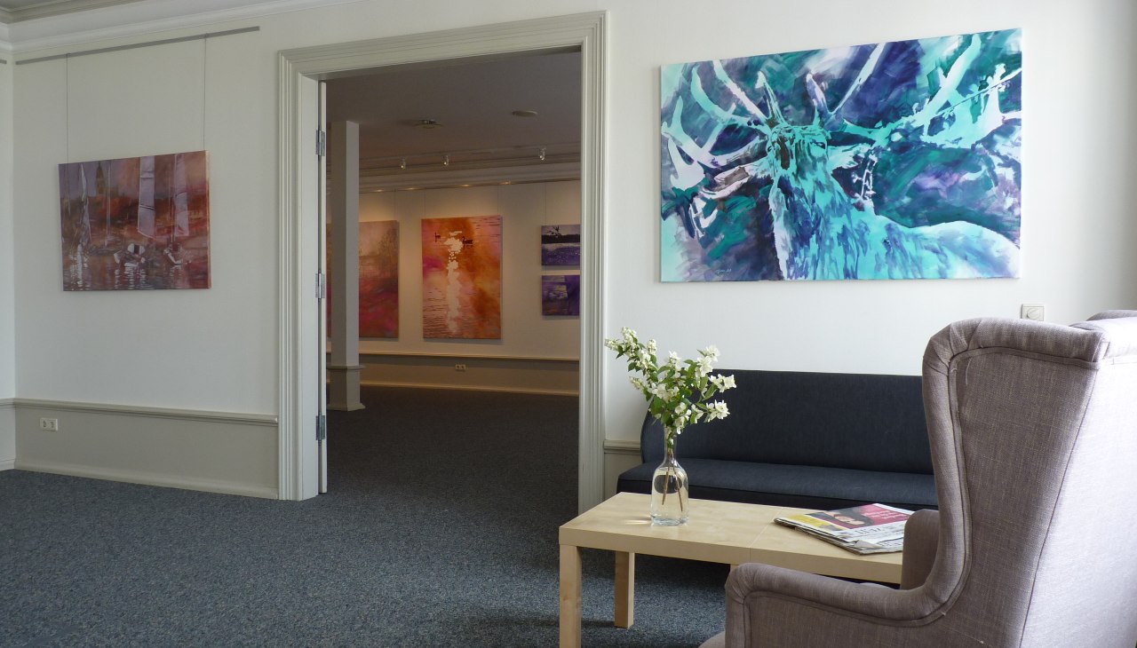 Leseraum, Ausstellung D.F.Lüers 2022, © Waren (Müritz) Kur- und Tourismus GmbH Leseraum, Ausstellung D.F.Lüers 2022, © Waren (Müritz) Kur- und Tourismus GmbH