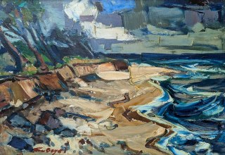 Tom Beyer "Am Strand", © Ralf Waschkau