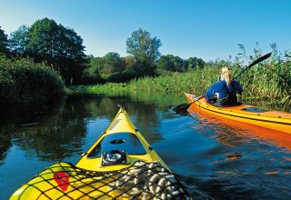 Auf der Warnow bis zur Ostsee paddeln // &copy; MV-T/outdoor-visions.com