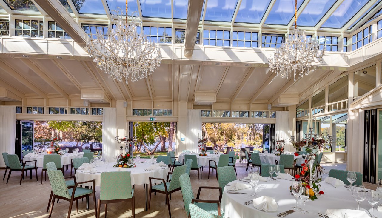 Veel licht en ruimte in de nieuwe Kaisergarten, © Seeschloss Schorssow Veel licht en ruimte in de nieuwe Kaisergarten, © Seeschloss Schorssow