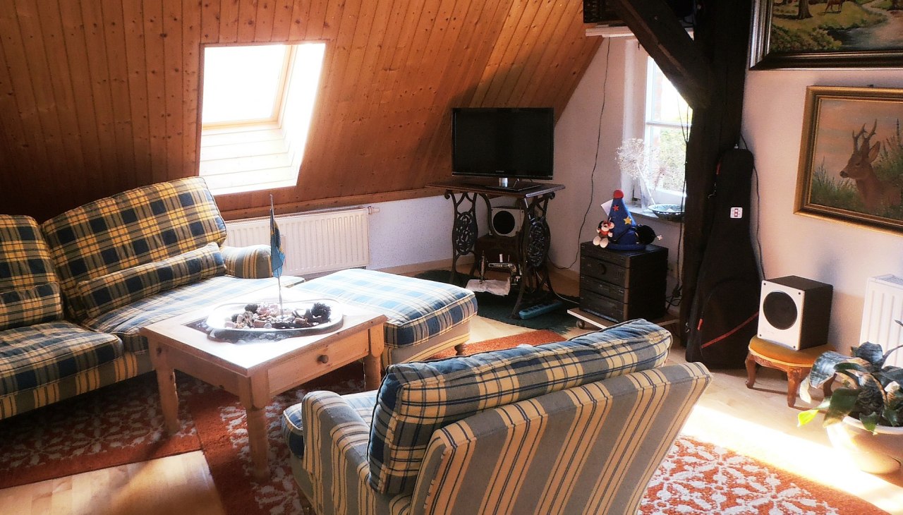 Kaminzimmer Ferienwohnung, © M. Retzlaff