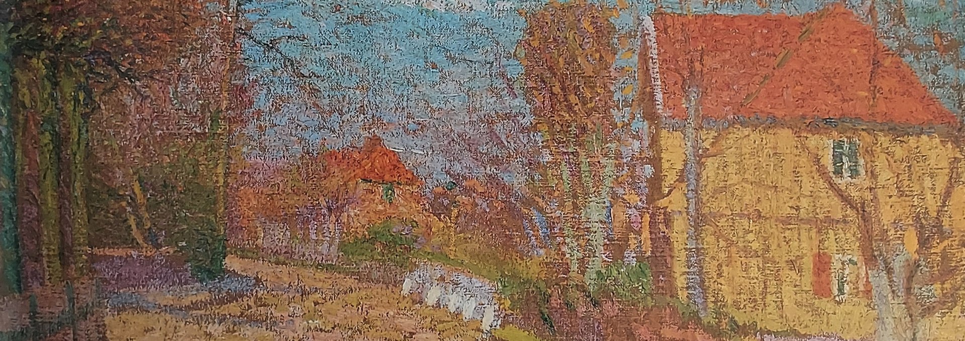 ERNSTE~1, © Ernst Eitner, Dorfstraße in Billwerder, 1897, Öl auf Leinwand, Privatbesitz ERNSTE~1, © Ernst Eitner, Dorfstraße in Billwerder, 1897, Öl auf Leinwand, Privatbesitz