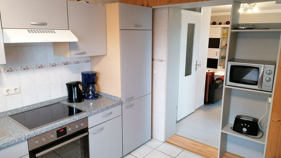 K&uuml;che der Ferienwohnung Kr&ouml;pelin, &copy; G&uuml;nter Schubert