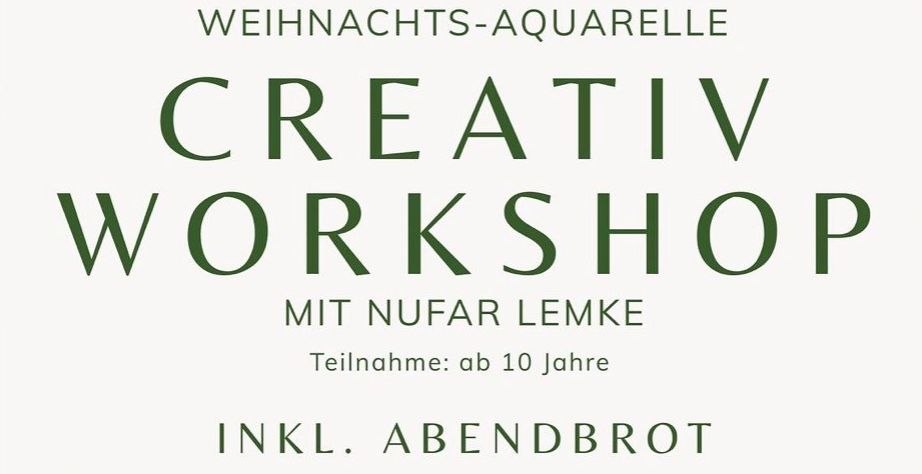 Creativ Workshop, © Veranstalter Creativ Workshop, © Veranstalter