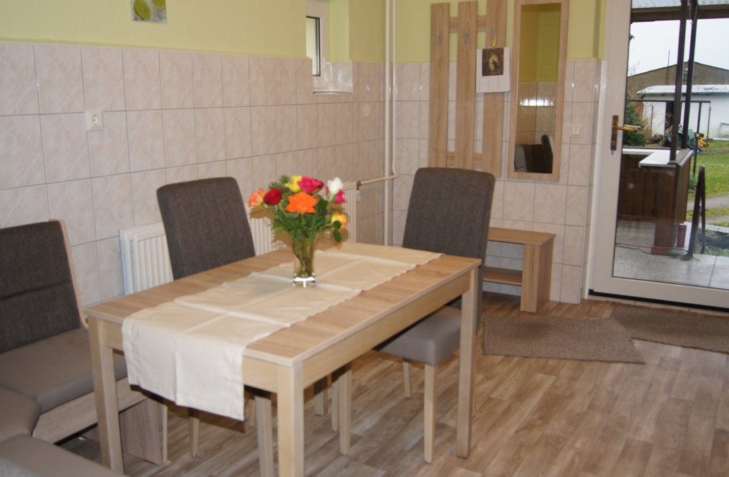 Der Essbereich mit Zugang zur Terrassee, © A. Prager Der Essbereich mit Zugang zur Terrassee, © A. Prager