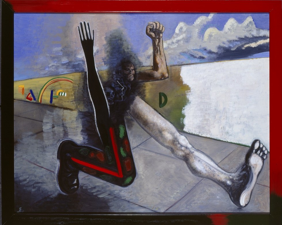 Wolfgang Mattheuer, Jahrhundertschritt, 1987 // &copy; Sammlung Luise und Guenter Roese, Repro: Bernd Kuhnert