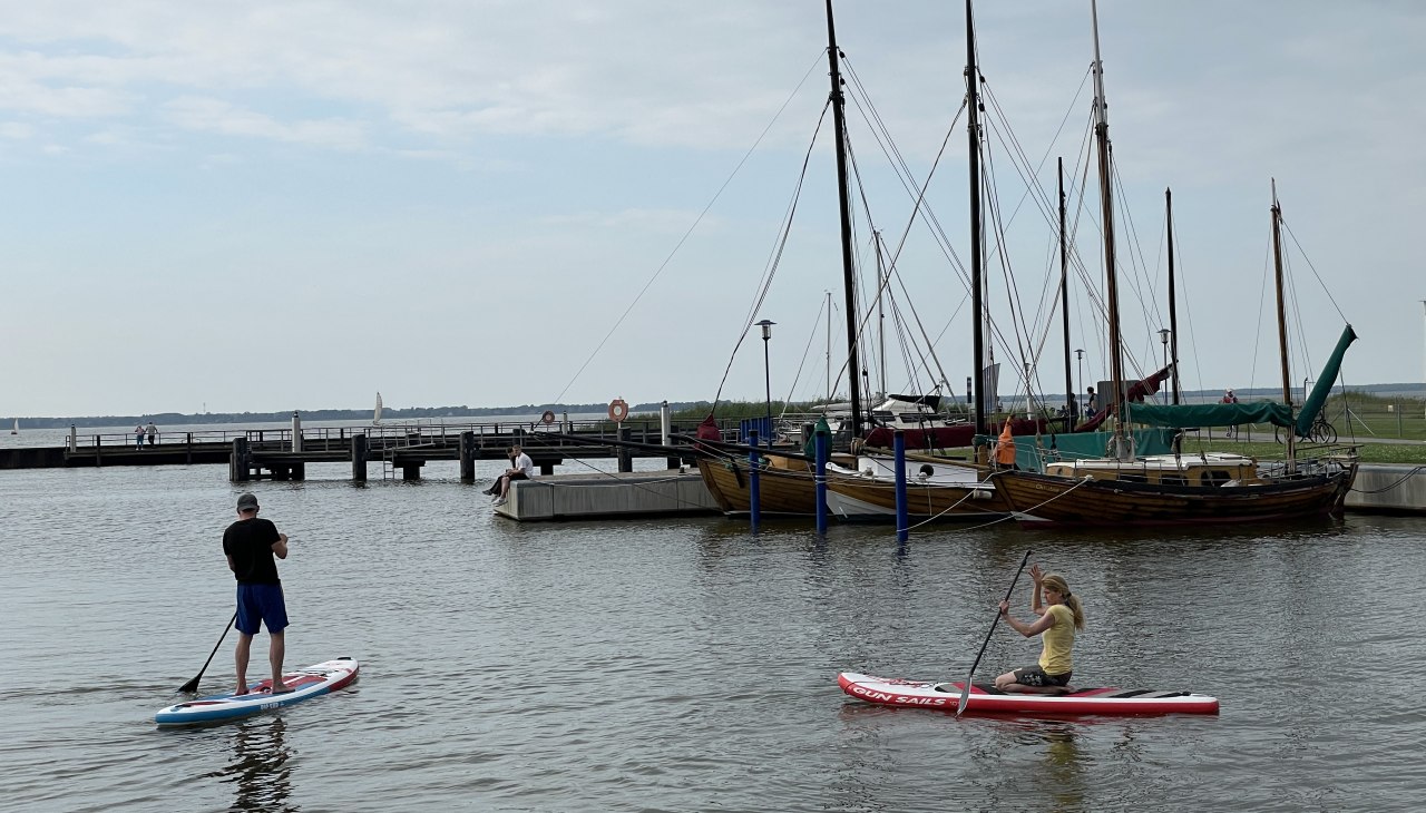 Wasserwanderrastplatz, © Tourismuszentrale Südliche Boddenküste