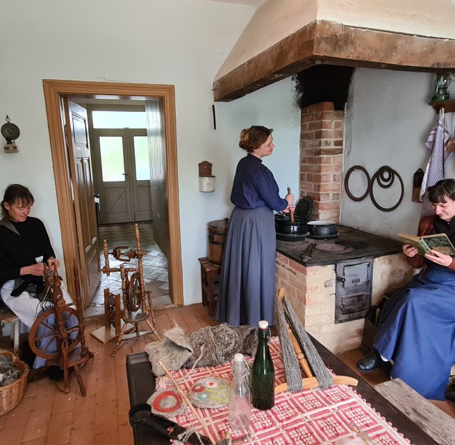 Alltag wie vor 100 Jahren. // &copy; Fred-Ingo Pahl