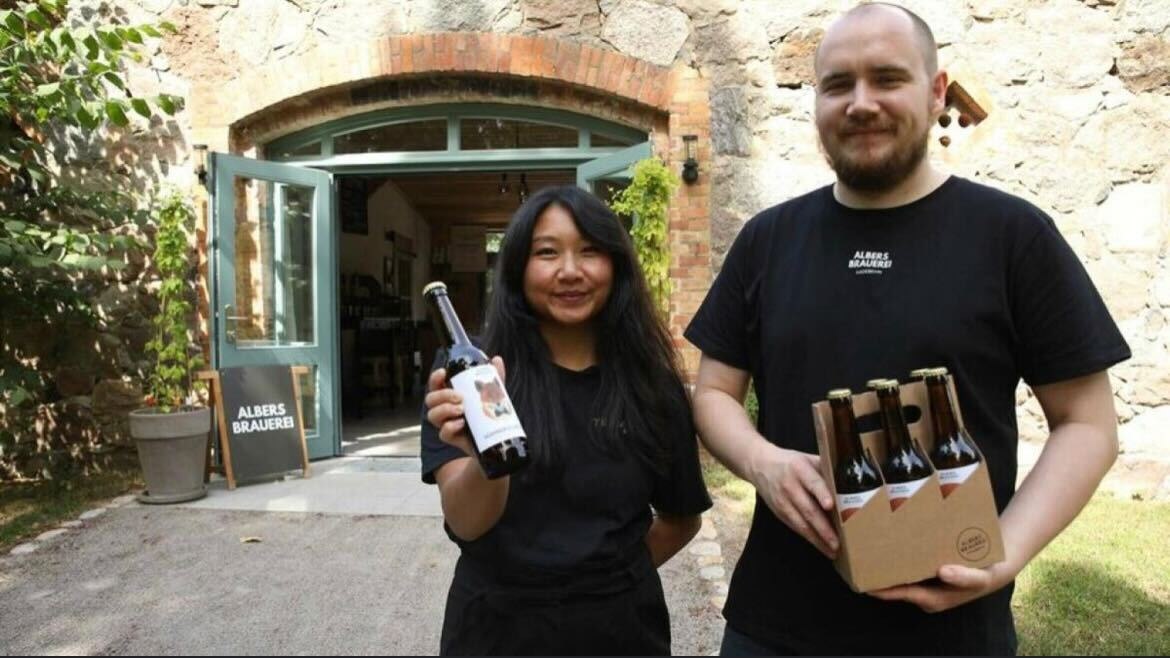 Huong und Hannes von Albers Brauerei, © Albers Brauerei Huong und Hannes von Albers Brauerei, © Albers Brauerei