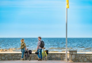 Am Strand von &Uuml;ckerm&uuml;nde die Blicke schweifen lassen // &copy; MV-T/Tiemann