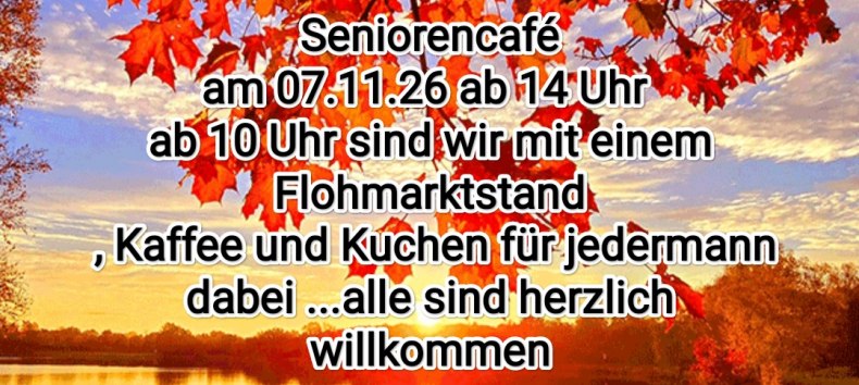 Seniorencafe Ab 10.00 Uhr gibt es noch ein Herbstfest + Flohmarkt im Lindetalcenter // © Ramona Schnee Seniorencafe Ab 10.00 Uhr gibt es noch ein Herbstfest + Flohmarkt im Lindetalcenter // © Ramona Schnee