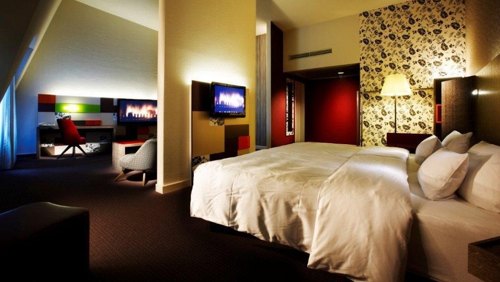 Tweepersoonskamer // &copy; pentahotels