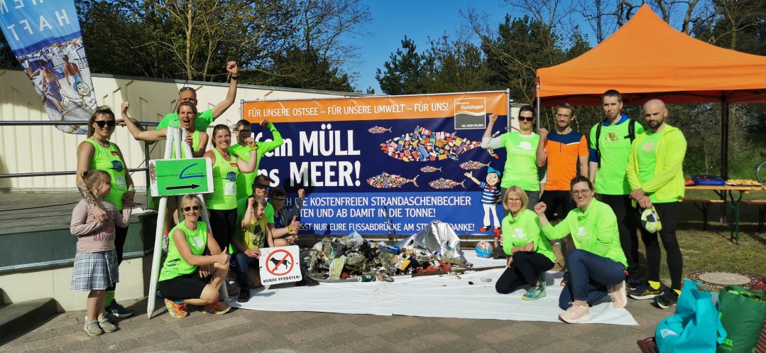 "Tu dir gut" - Plogging-Strandlauf mit den Usedomer Laufm&uuml;tzen, &copy; Kein M&uuml;ll ins Meer.jpg
