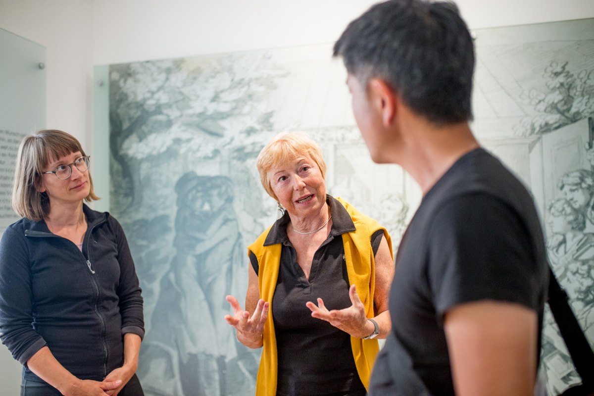 F&uuml;hrung durch das Museum Rungehaus // &copy; TMV/ Krauss