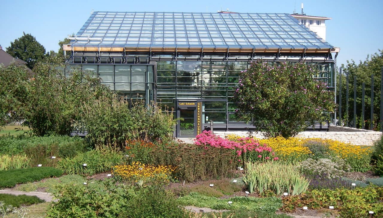 Gew&auml;chshaus im Botanischen Garten, &copy; Joachim Kloock