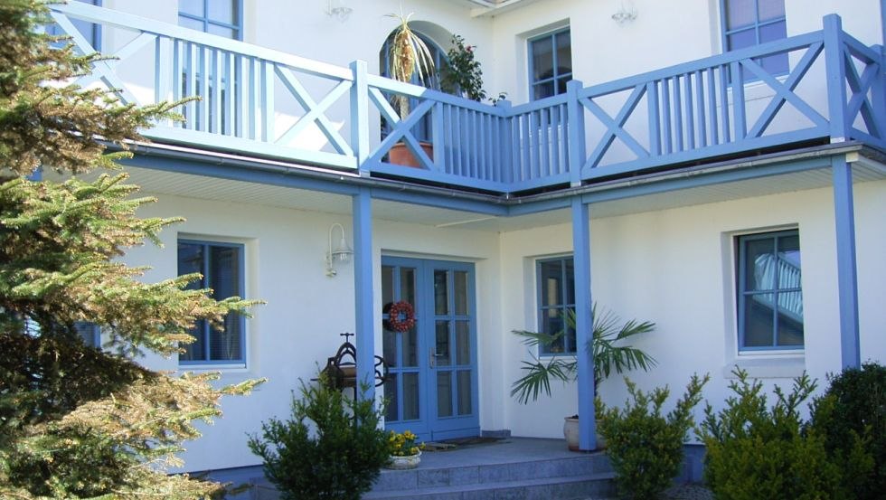 Hauseingang der Ferienwohnung Schmidt, &copy; Familie Schmidt