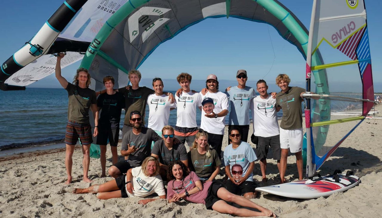 LOOP IN - Surf & Kiteschule Dierhagen Kitesurfen Ostsee Team, © Plamen Solzer