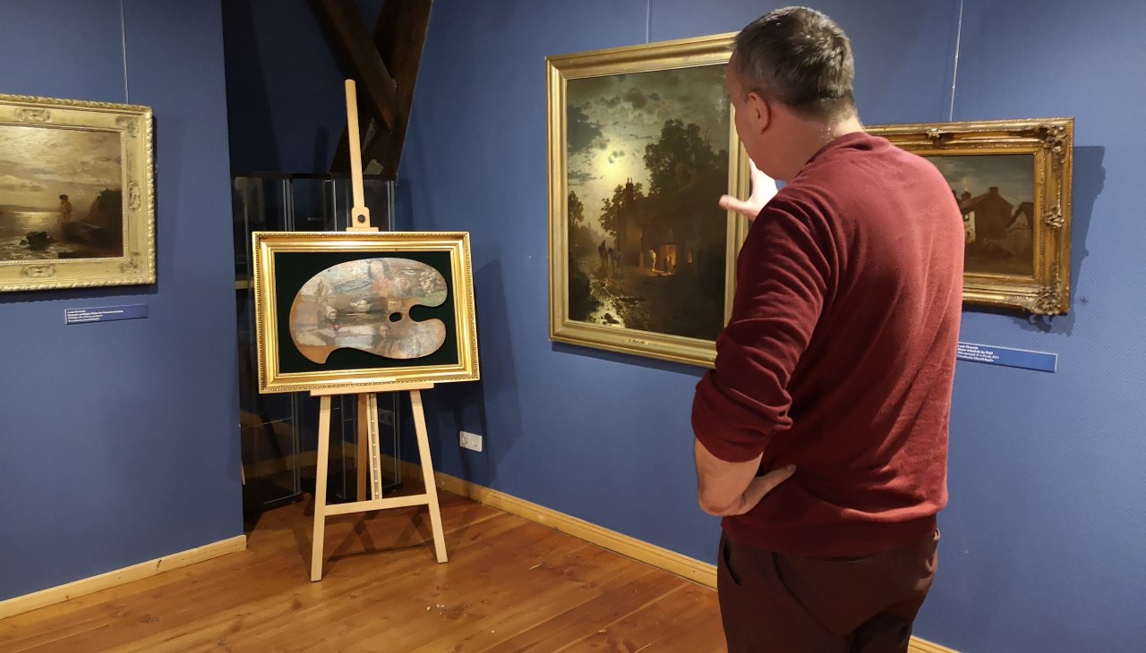 Dauerausstellung Der Mondscheinmaler "Louis Douzette", &copy; Stadt Barth