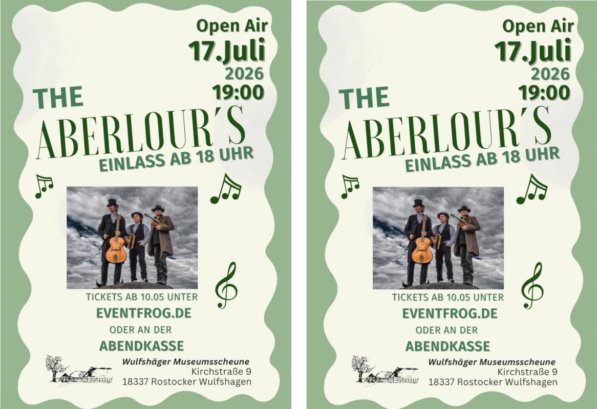 Konzert Aberlour's // &copy; Veranstalter