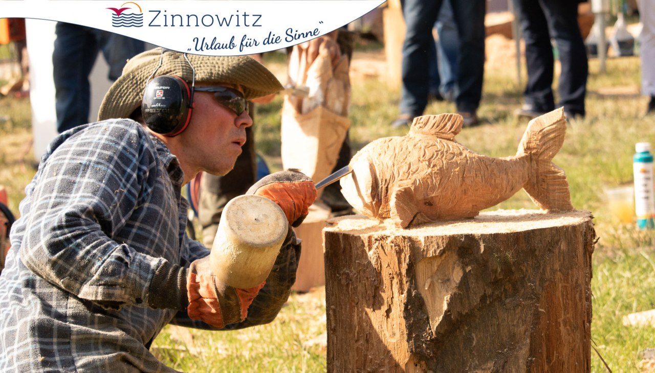 22. Holzbildhauersymposium im Ostseebad Zinnowitz, &copy; Ralf Fleischer