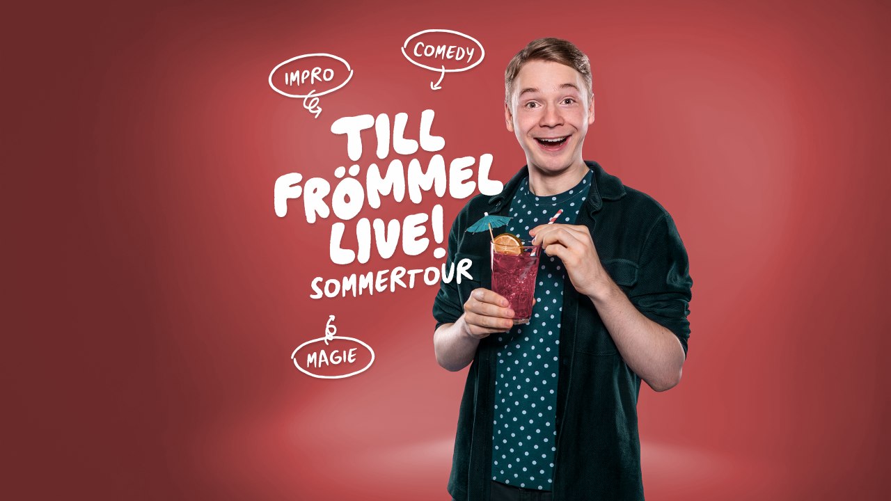 Till Frömmel live! Impro-Comedy & Magie – Sommertour // © Till Frömmel (bereitgestellt) Till Frömmel live! Impro-Comedy & Magie – Sommertour // © Till Frömmel (bereitgestellt)