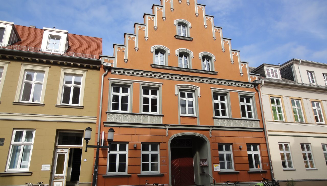 17489 Greifswald, Fischstraße 11 - Sitz des tourismusverbandes Vorpommern e.V., © TVV, Angelika Michaelis 17489 Greifswald, Fischstraße 11 - Sitz des tourismusverbandes Vorpommern e.V., © TVV, Angelika Michaelis