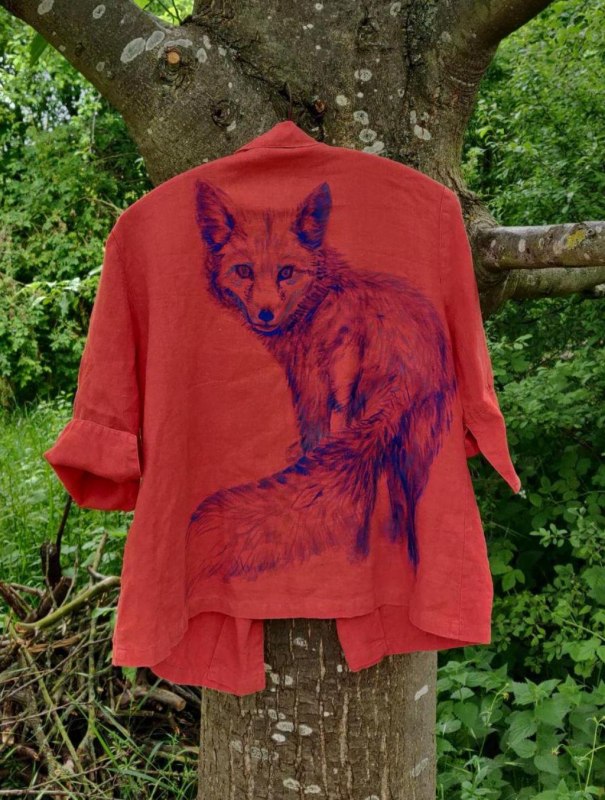 upcycling textielschilderen, 2025 // &copy; Amanda Isbarn