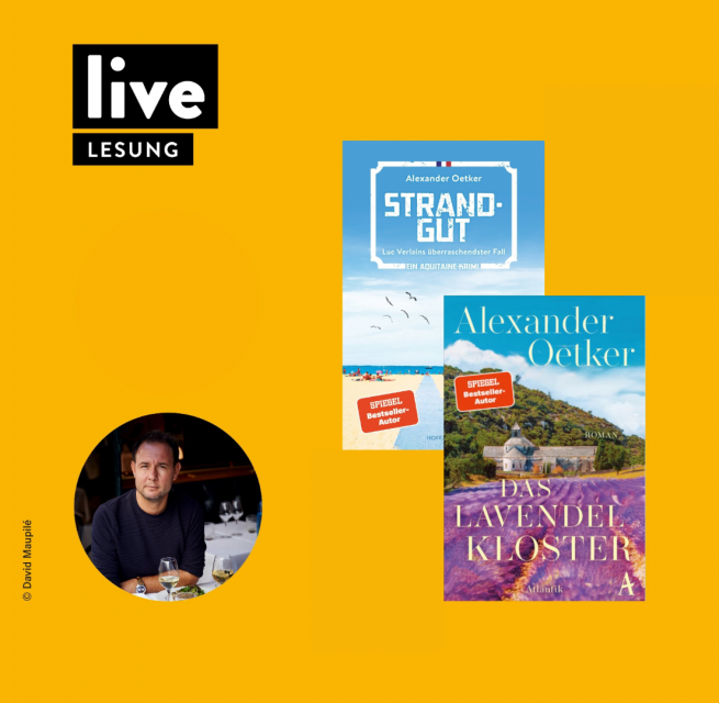 Lesung: Alexander Oetker, © H. Hugendubel GmbH & Co. KG Lesung: Alexander Oetker, © H. Hugendubel GmbH & Co. KG