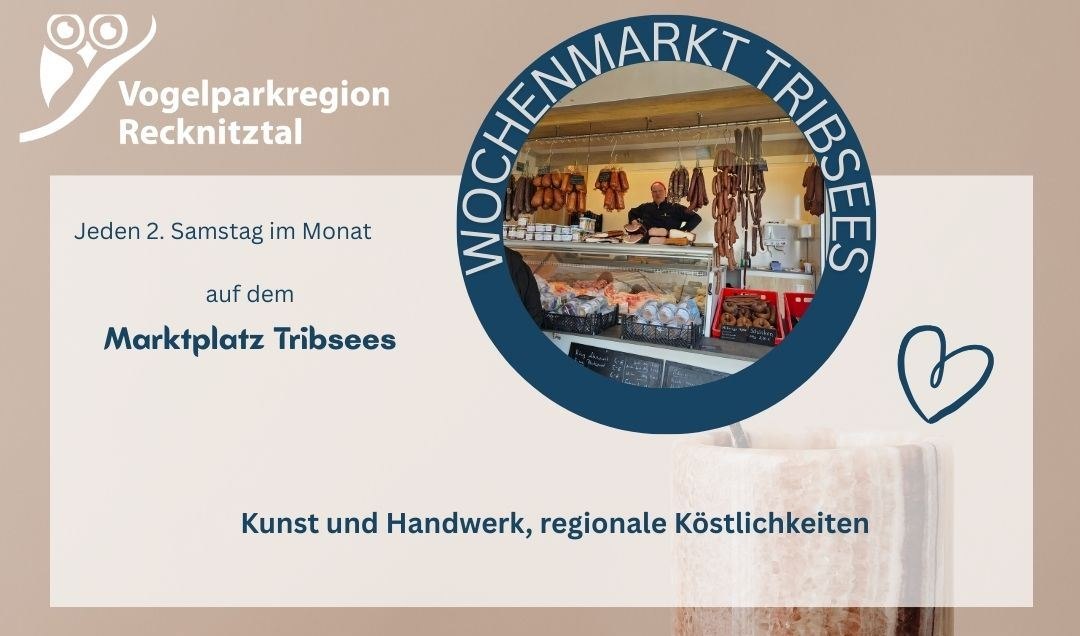 Wochenmarkt Tribsees // © TV Vogelparkregion Recknitztal Wochenmarkt Tribsees // © TV Vogelparkregion Recknitztal