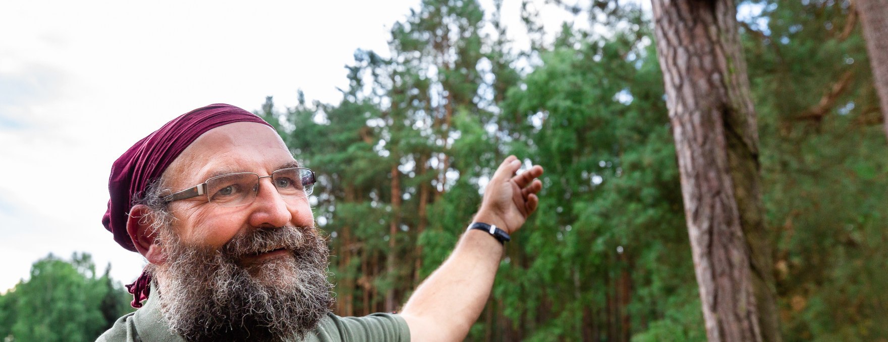 Portrait von Ralf Koch // "Herr der Fledermäuse" - Ralf Koch // © MV-T/Kirchgessner Portrait von Ralf Koch