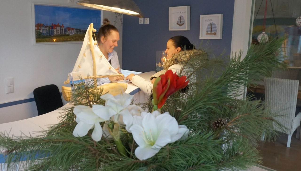 Receptie en ontvangst, © Parkhotel Seeblick Receptie en ontvangst, © Parkhotel Seeblick