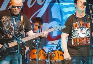 Die Rock- Band "Klangfarben" von den Vielfaltern bei Rampe Rockt 2025 // &copy; Rampe Rockt