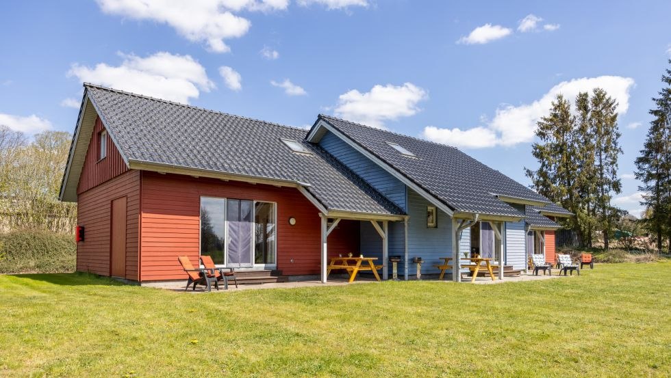 Außenansicht Ferienhäuser, © Ferienhof Diederichs Außenansicht Ferienhäuser, © Ferienhof Diederichs