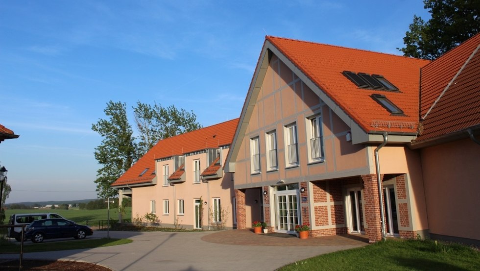 Haus Wildtierland Gehren - Geb&auml;uder Aussenansicht, &copy; Haus Wildtierland