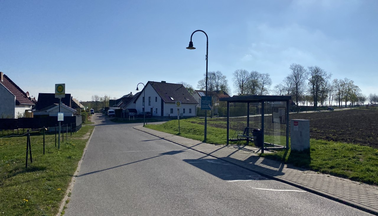 Bushaltestelle Untergöhren, © TI Göhren-Lebbin