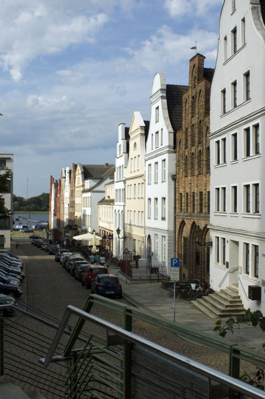 Uitzicht naar het noorden // &copy; Geschichtswerkstatt Rostock e.V., Andreas G&uuml;nther