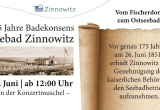 &copy; 175 Jahre Badekonsens Seebad Zinnowitz