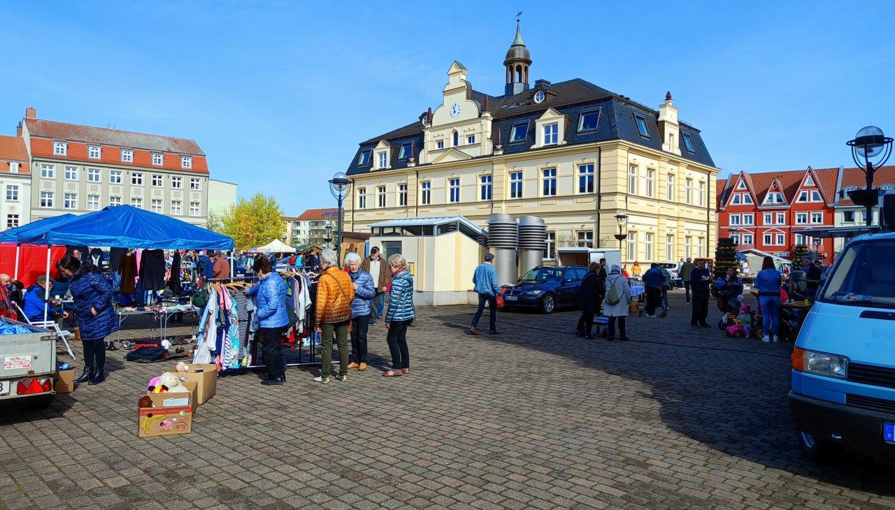 Markt Demmin, &copy; Hansestadt Demmin