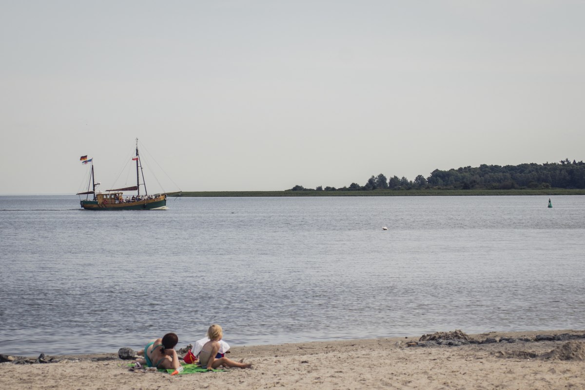 Strand von Altwarp mit Blick auf Usedom und Polen // © Philipp Schulz Strand von Altwarp mit Blick auf Usedom und Polen // © Philipp Schulz