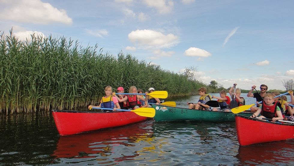 Kanutour Bibersafari auf der Peene // © Kinder- und Jugendhotel Verchen Kanutour Bibersafari auf der Peene // © Kinder- und Jugendhotel Verchen