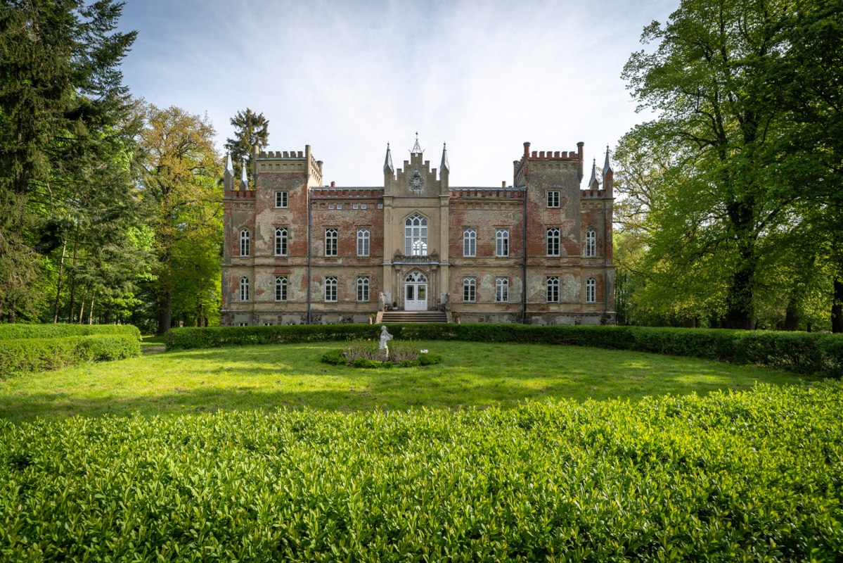 Das Gutshaus ist im Stil der Tudorgotik gebaut. // &copy; Herrenhaus Vogelsang / DOMUS Images Alexander Rudolph