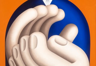 &Ouml;l auf Leinwand, 120 x 90 cm, Privatbesitz Hans Ticha, &copy;VG Bild-Kunst, Bonn 2025, &copy; Kunsthalle Rostock